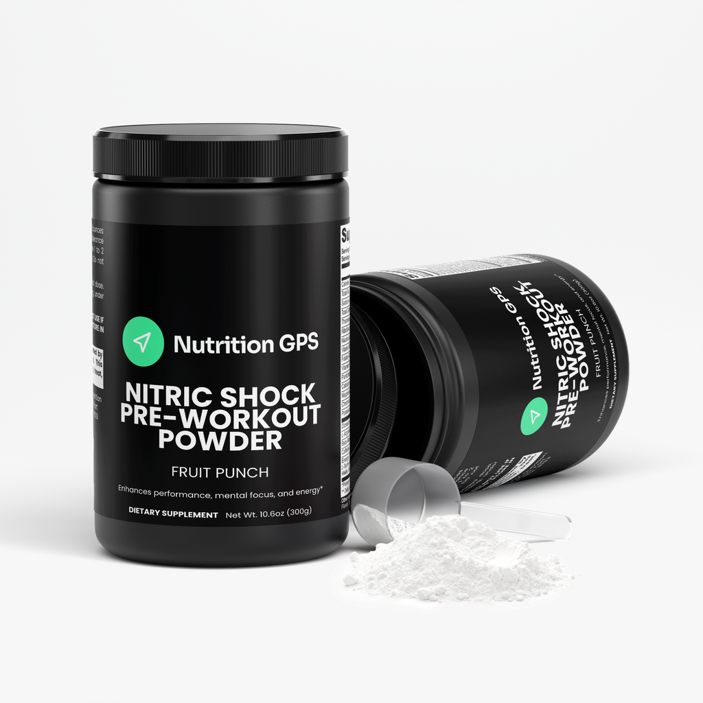 Nitric Shock Pre-Workout Powder (Fruit Punch)