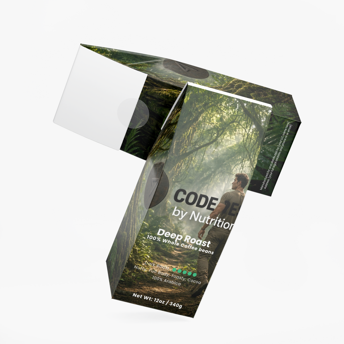 CODE RESOLVE Deep Roast Coffee (Dark Roast)