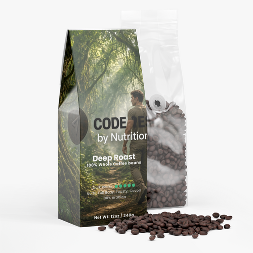 CODE RESOLVE Deep Roast Coffee (Dark Roast)