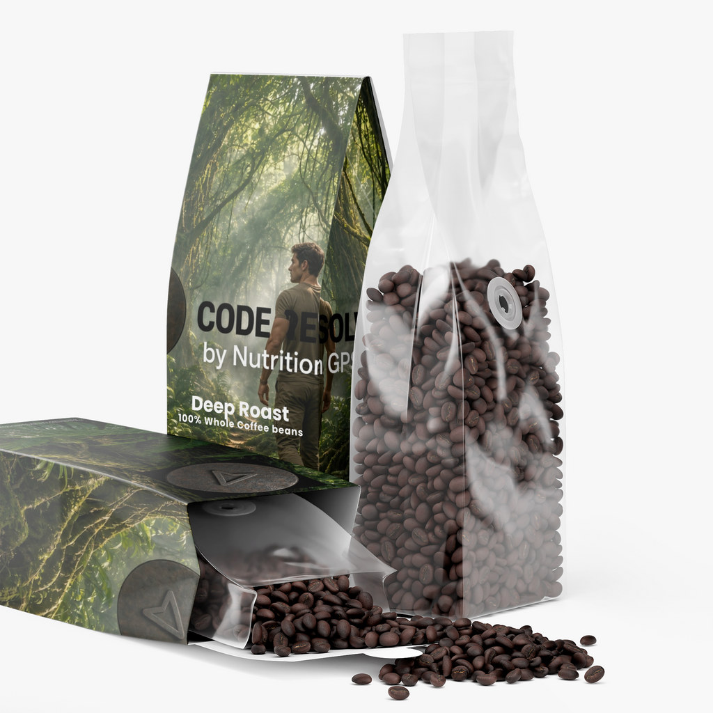 CODE RESOLVE Deep Roast Coffee (Dark Roast)