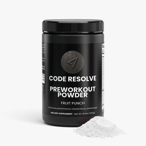 CODE RESOLVE PreWorkout Powder (Fruit Punch)